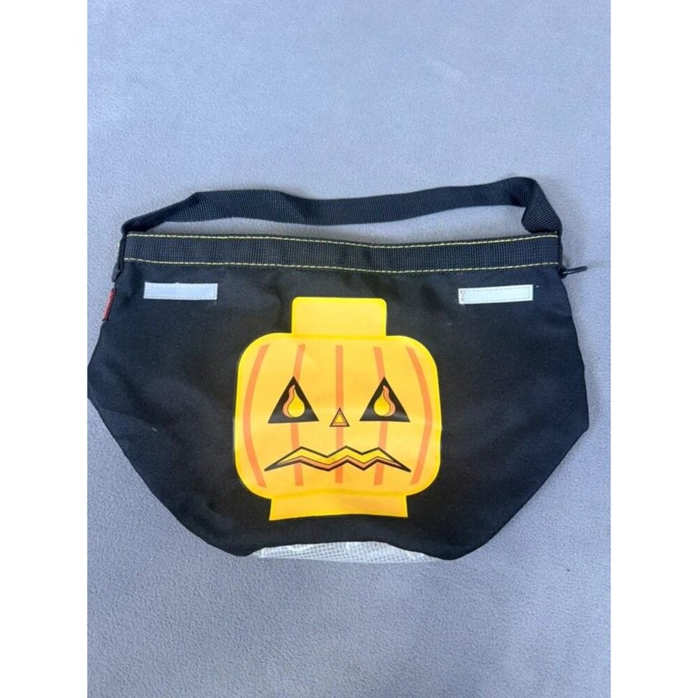 Lego Halloween Trick Or Treat Tote Bag Bucket Pumpkin Head